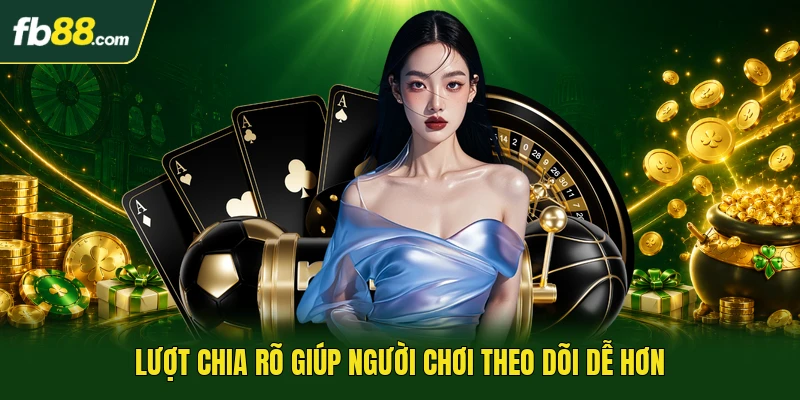 Bài Cào Đổi Thưởng Với Luật So Điểm Nhanh Gọn Kịch Tính 2 Lượt chia rõ giúp người chơi theo dõi dễ hơn