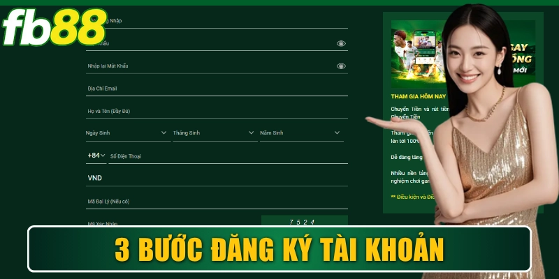 3 bước đăng ký kích hoạt tài khoản
