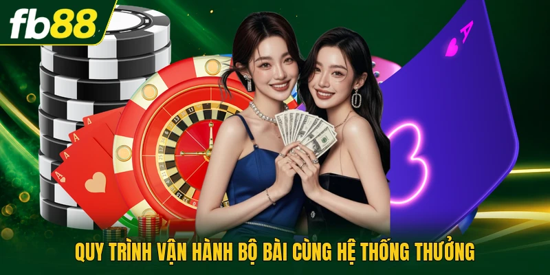 Quy trình vận hành bộ bài cùng hệ thống thưởng