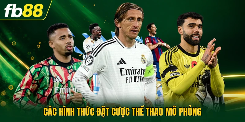 Các hình thức đặt cược thể thao mô phỏng