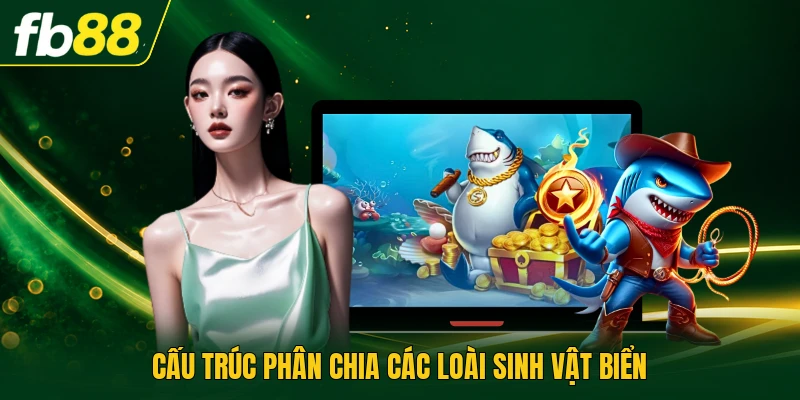 Cấu trúc phân chia các loài sinh vật biển