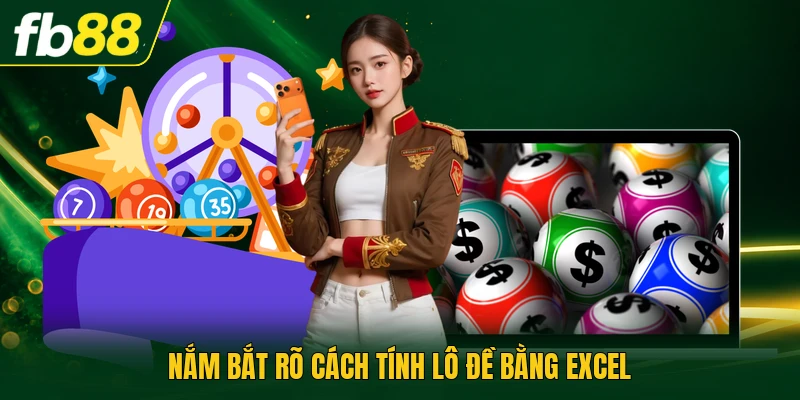 Nắm bắt rõ cách tính lô đề bằng excel