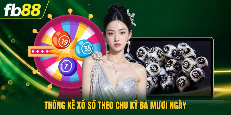 Thống kê xổ số theo chu kỳ ba mươi ngày